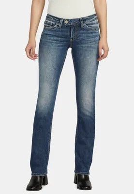 Silver Jeans Co.® Tuesday Low Rise Slim Boot Flap Pocket Jean