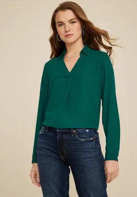 Atwood Pleated Blouse
