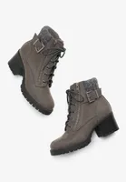 MIA™ Lychie Knit Collar Hiker Boot
