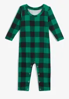 Infant Holiday Ski Lodge Family Pajama Onesie