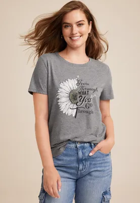 Grow Through What You Go Graphic Tee