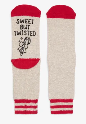 Sweet But Twisted Crew Socks