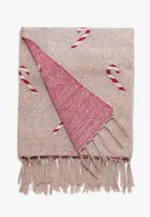 Candy Cane Throw Blanket