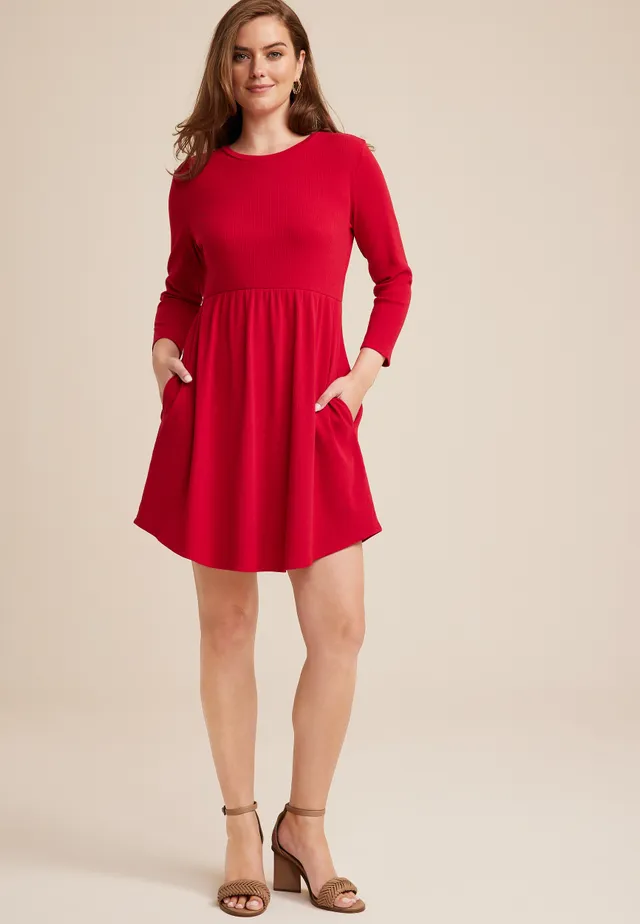 Maurices 24/7 Empire Waist Mini Dress