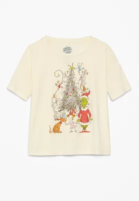 Girls The Grinch Graphic Tee