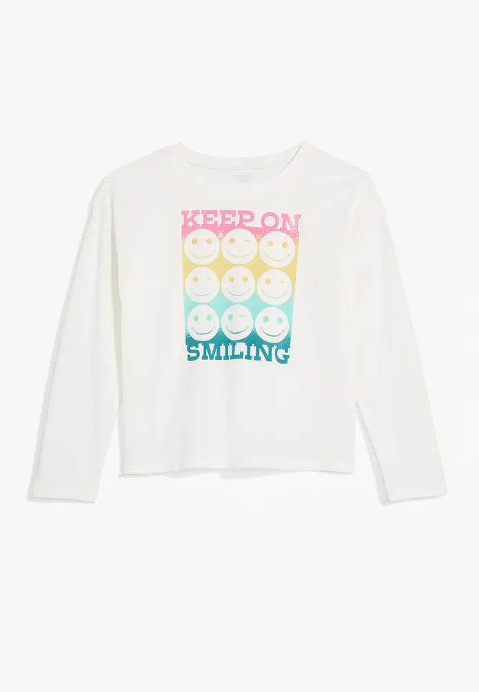 Keep On Smiling Graphic Tee