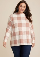 Plus Sylvan Plaid Tunic Top