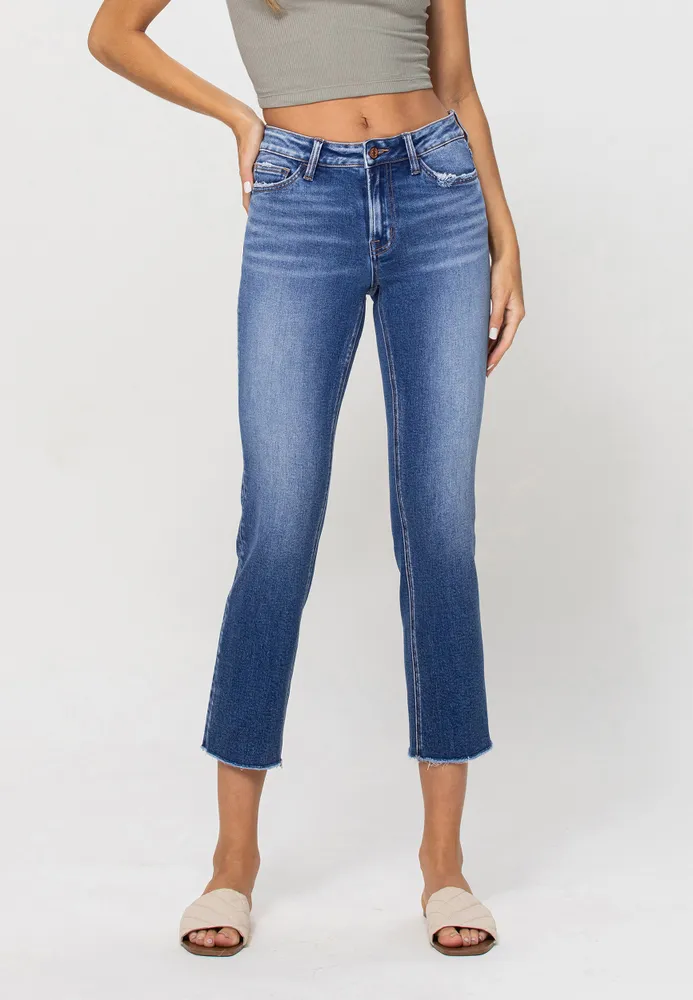 Vervet™ Mid Rise Straight Ankle Jean