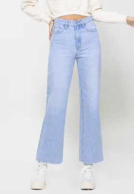 VERVET™ 90s Ankle Straight Nonstretch High Rise Jean