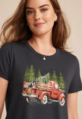 Holiday Truck Graphic Tee