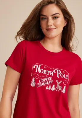 North Pole Coffee Company Graphic Tee