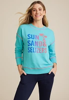 Sun Sand And Seltzers Sweatshirt