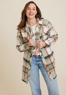 Plaid Mixer Shacket