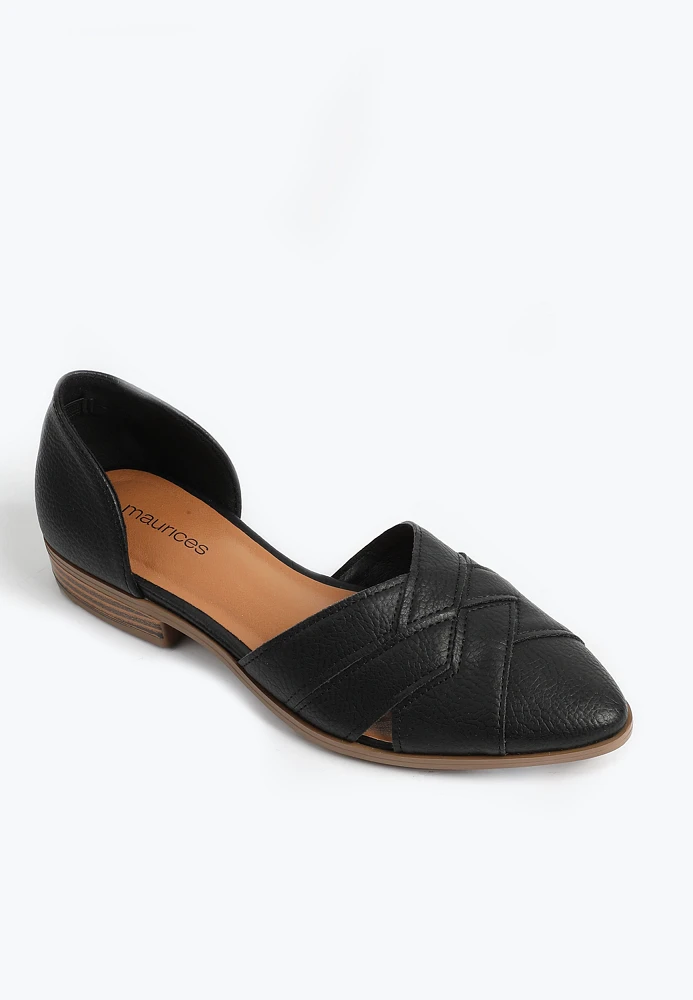 SuperCush Shelby D'Orsay Flat