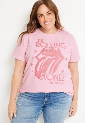 Plus Size The Rolling Stones Graphic Tee