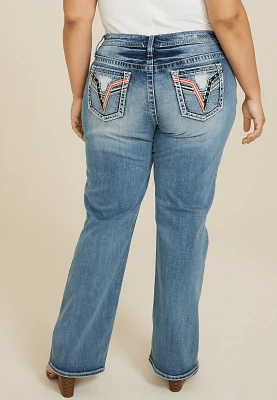 Plus Vigoss® Heritage Americana Bootcut Jean