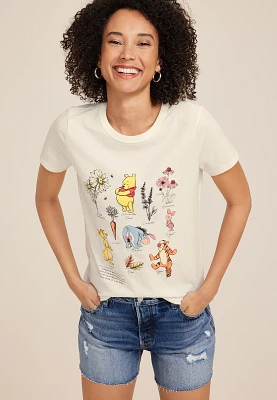 Winne The Pooh And Friends Classic Fit Graphic Tee