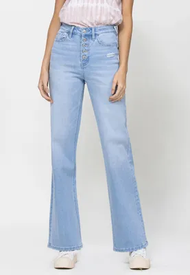 Vervet™ High Rise 90s Button Fly Loose Jean