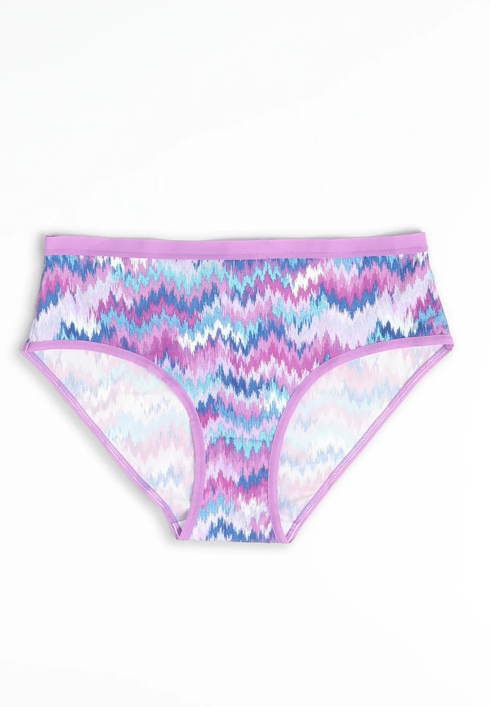 True Stretch Jersey Zig Zag Bikini Panty