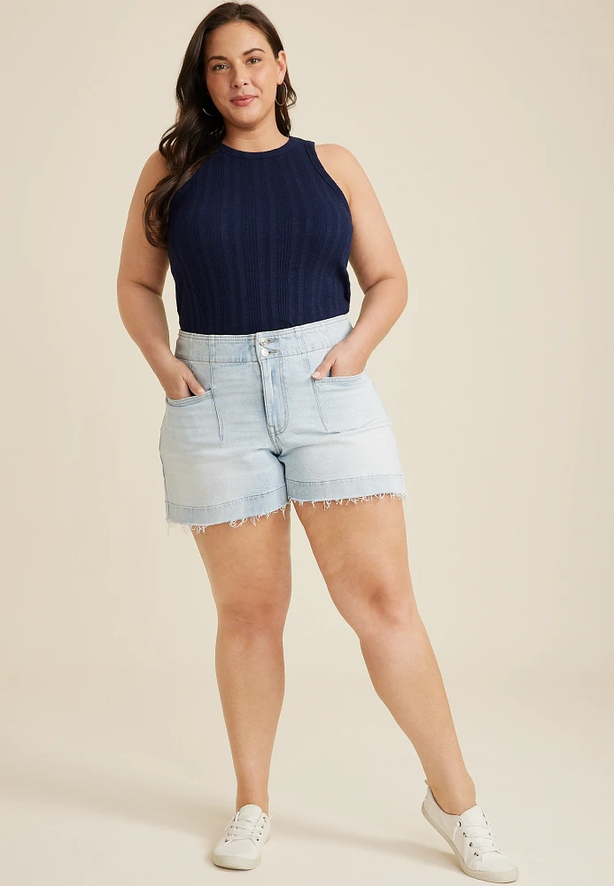 Plus m jeans by maurices™ Sculptress High Rise A Line 5in Short