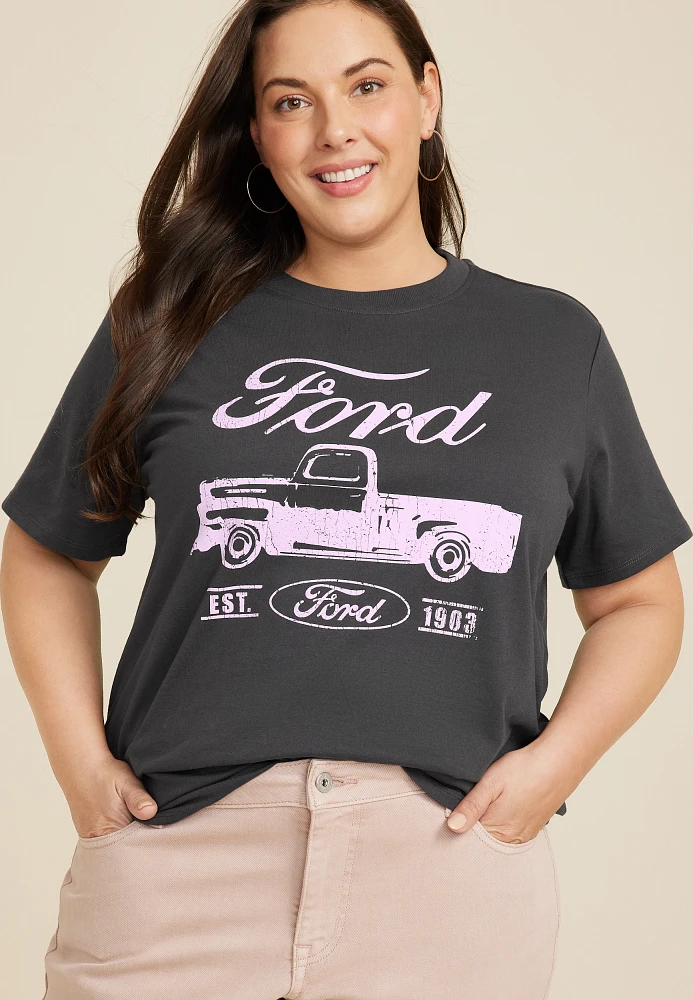 Plus Size Ford Graphic Tee