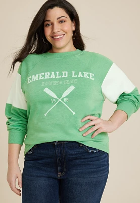 Plus Emerald Lake Sweatshirt