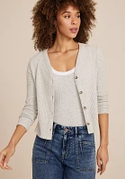 Button Front Cardigan