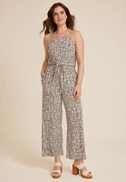 24/7 Tie Front Jumpsuit