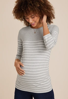 Mariner Striped Maternity Tee