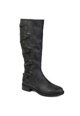 Journee Womens Carly Wide Calf Boot