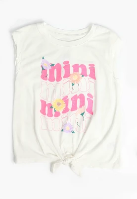 Girls Mini Floral Graphic Tee