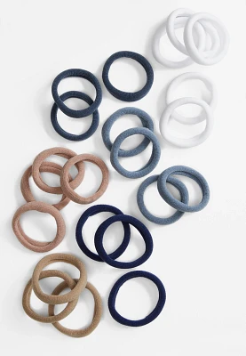 22 Pack Seamless Hair Ties