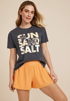 Sun Sand Salt Oversized Fit Graphic Tee