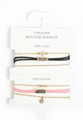 Mama And Mini Wear And Share Stackable Bracelet Set