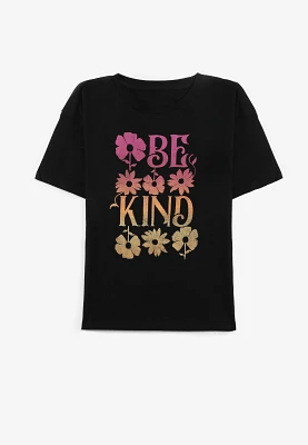 Girls Be Kind Oversized Graphic Tee