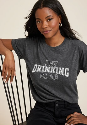 Day Drinking Club Oversized Fit Graphic Tee