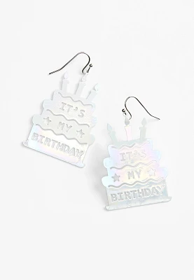 Its My Birthday Drop Earrings