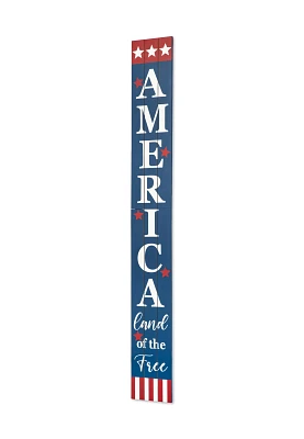 Glitzhome Wooden Patriotic And Americana Sign