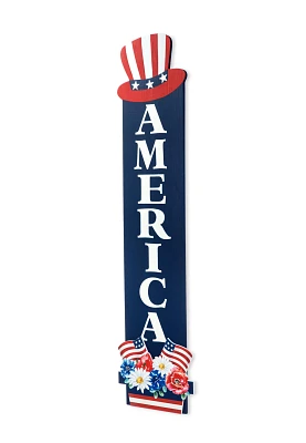 Glitzhome Patriotic And Americana Wooden Decor