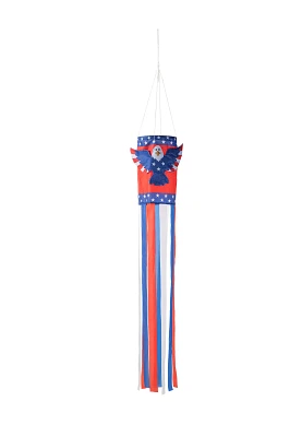 Glitzhome Patriotic And Americana Eagle Windsocks