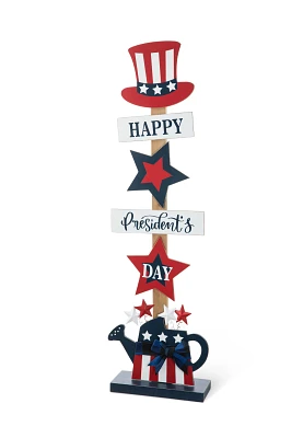 Glitzhome Patriotic And Americana Wooden Porch Sign