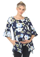 White Mark Maternity Roche Tunic