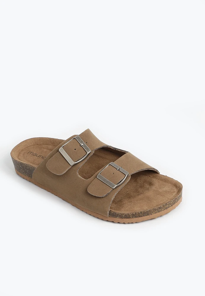 SuperCush Chloe Two Band Footbed Sandal