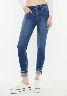 KanCan™ High Rise Cuffed Skinny Ankle Jean