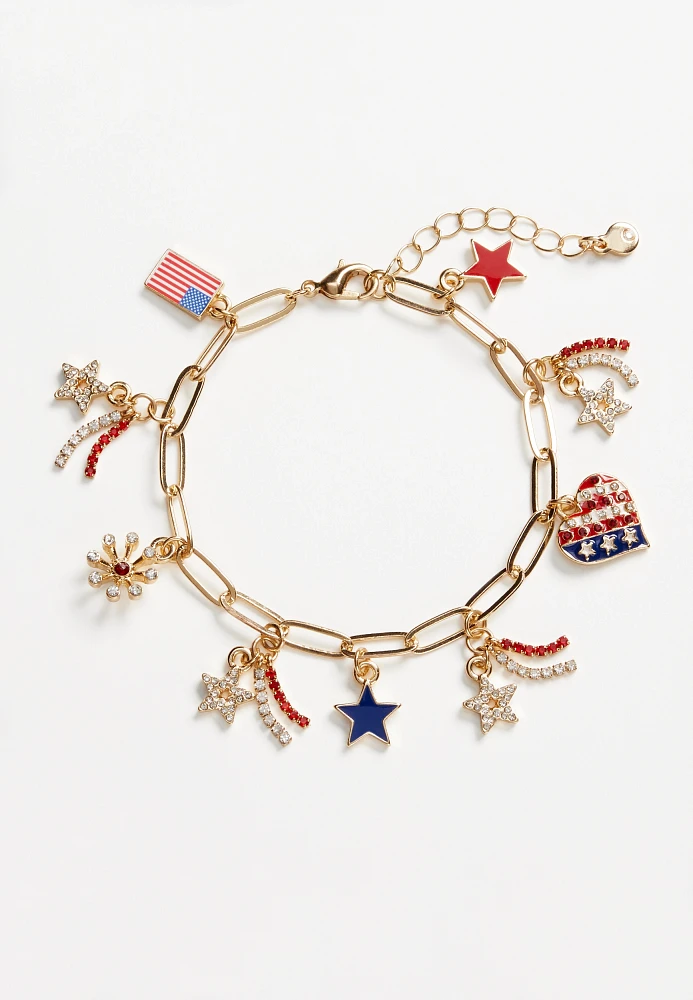 Americana Charm Bracelet
