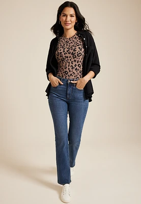 m jeans by maurices™ High Rise Sculpt Straight Jean