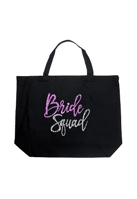 LA Pop Art Bride Squad Large Word Tote