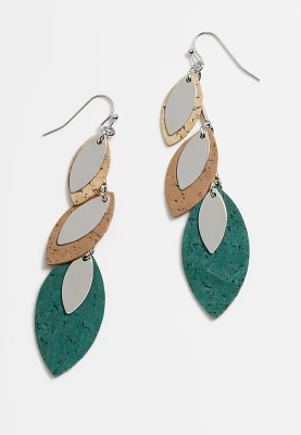 Leaf Drop Earrings