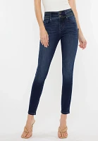 KanCan™ High Rise Double Button Skinny Jean