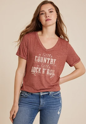 A Little Country Classic Fit Graphic Tee